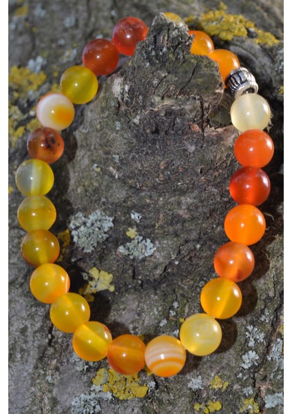 Akik Bileklik Doğaltaş 8mm modelleri