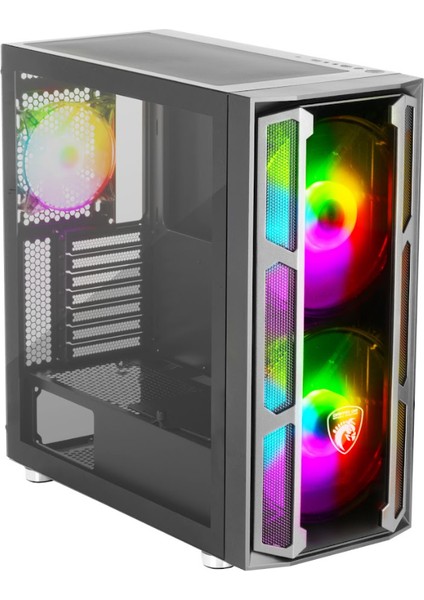 Griffin G6 Argb Gaming Bilgisayar Kasası (2×200MM + 1×120MM Fan, Type-C, Kumandalı) – 700W 80+ Bronze Psu Dahil fiyatları