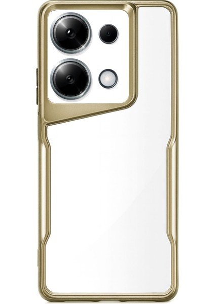 Xiaomi Redmi Note 13 Pro 5g Kılıf Darbe Önleyici Kenar Renkli Silikon Kapak