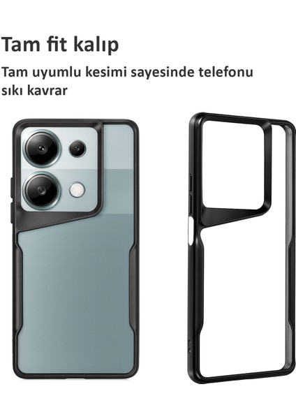Xiaomi Redmi Note 13 Pro 5g Kılıf Darbe Önleyici Kenar Renkli Silikon Kapak fırsatları