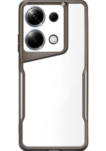 Xiaomi Redmi Note 13 Pro 4g Kılıf Darbe Önleyici Kenar Renkli Silikon Kapak