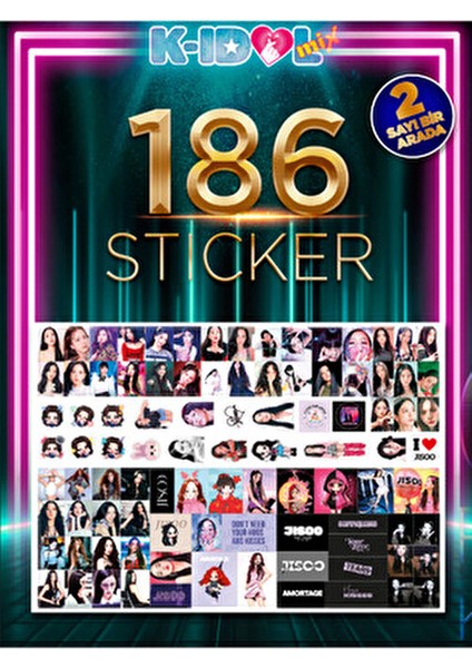 Jısoo Özel Sayı K-Idol Mıx fiyatları