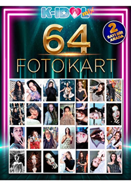 Jısoo Özel Sayı K-Idol Mıx modelleri