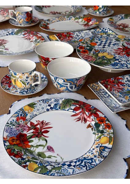 Kahvaltı Takımı Italy Garden 42 Parça 6 Kişilik fiyatları