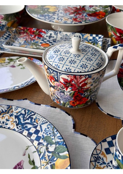 Kahvaltı Takımı Italy Garden 42 Parça 6 Kişilik modelleri