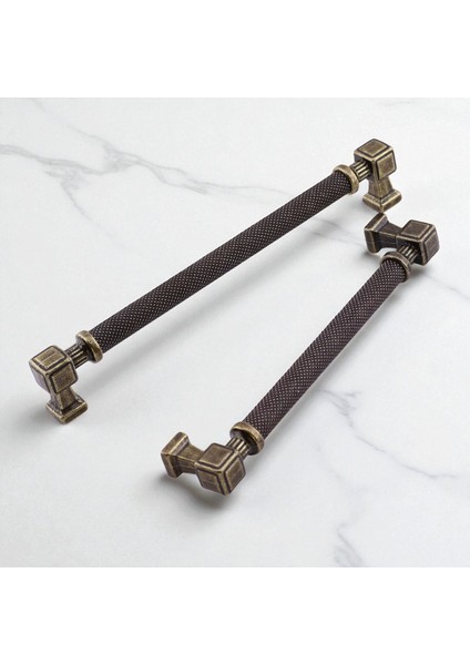 Mobilya Çekmece Mutfak Dolabı Dolap Modern Kapak Kulpları Antik Sarı Metal Kulp 160 mm fırsatları