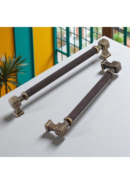 Mobilya Çekmece Mutfak Dolabı Dolap Modern Kapak Kulpları Antik Sarı Metal Kulp 160 mm indirimleri