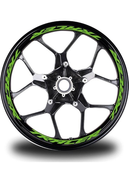 The Dark Side Of Japan Yazılı Kırmızı Arka Maşa Sticker Etiket M