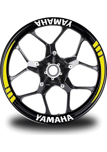 Yamaha YZF-R25 Yan Grenaj Siyah Sticker