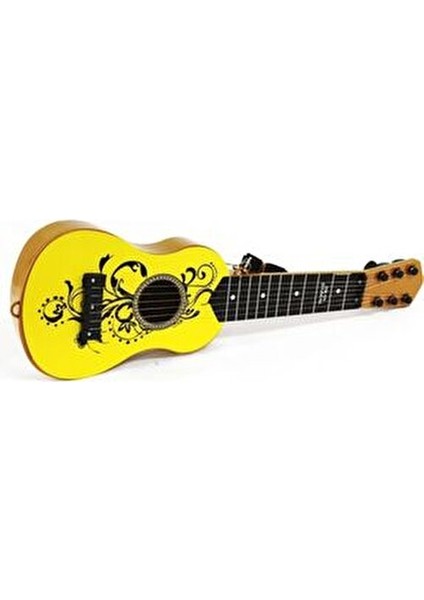 6 Telli Kahverengi Çocuk Gitarı Ispanyol Modeli 50 cm Eğlenceli Hediyelik Ürün fiyatları