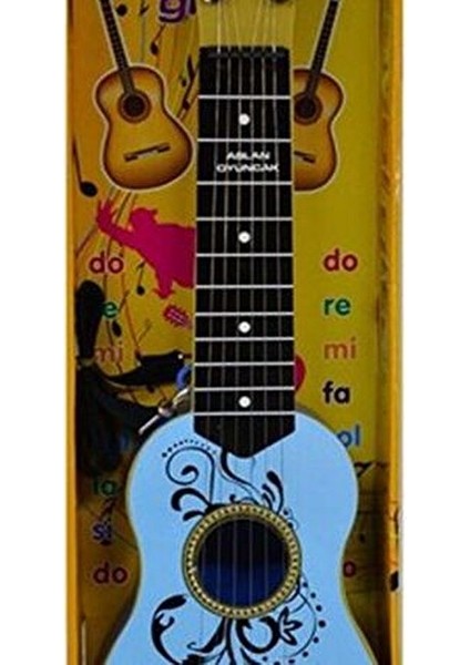 6 Telli Kahverengi Çocuk Gitarı Ispanyol Modeli 50 cm Eğlenceli Hediyelik Ürün modelleri