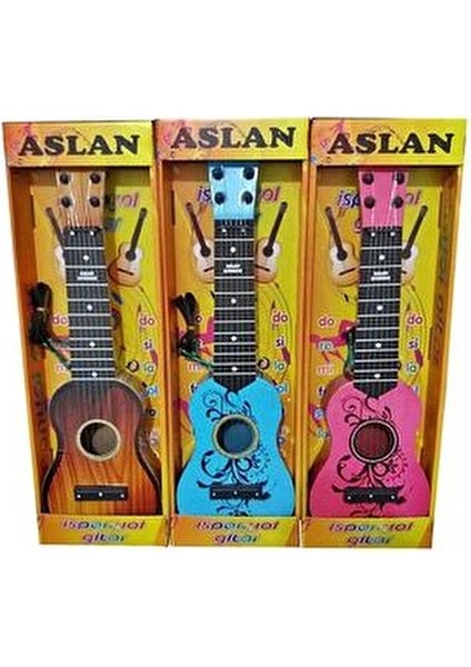 6 Telli Kahverengi Çocuk Gitarı Ispanyol Modeli 50 cm Eğlenceli Hediyelik Ürün fırsatları