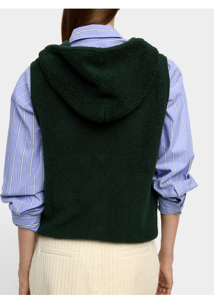 Kapüşonlu Örme Yelek fırsatları