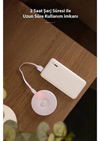 Mıknatıslı Şarjlı LED Gece Lambası Alüminyum Malzeme ile Modern Tasarım indirimleri