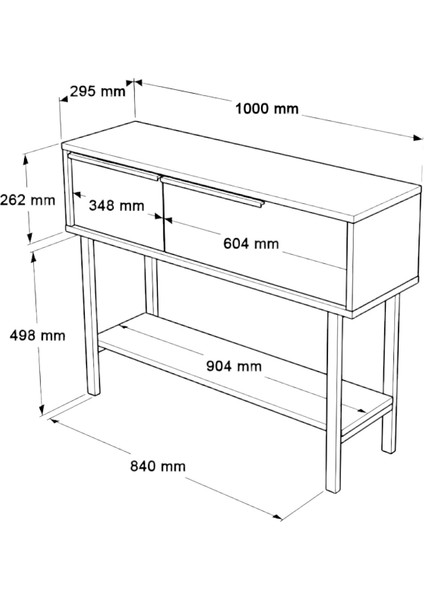 Antre Hol Salon Aynalı Dresuar Kapaklı Metal Ayaklı No1 Sepet indirimleri