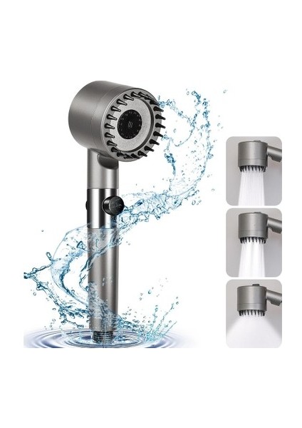 Filtreli Duş Başlığı 3 Mod
