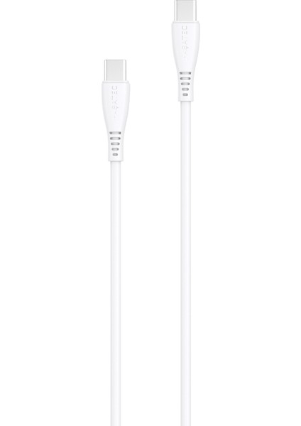 Rave Serisi Kablo Pd 60W C-C 1.2m - Beyaz modelleri