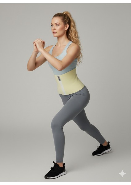 Spor ve günlük kullanım için ortopedik bel korsesi sırt ve bel desteği