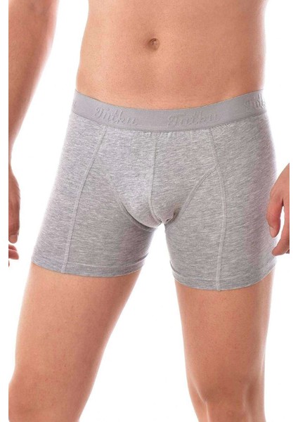 3 Adet Tutku Likralı Erkek Gri Boxer 0114 fiyatları