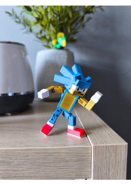 Minecraft Kirpi Sonic ve Shadow The Hedgehog Hareketli Eklemli Figür fiyatları