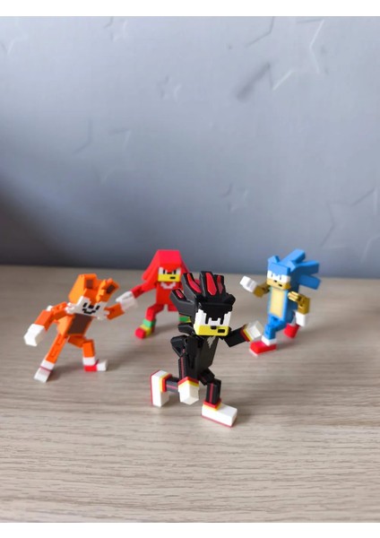 Minecraft Kirpi Sonic ve Shadow The Hedgehog Hareketli Eklemli Figür fırsatları