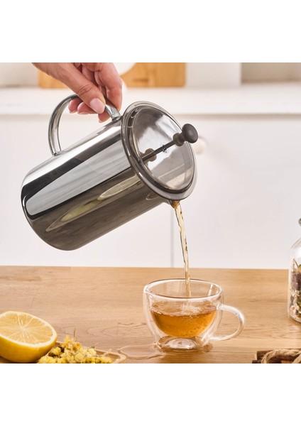 Alina French Press Gri 800 ml modelleri