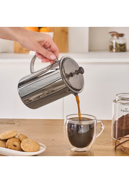 Alina French Press Gri 800 ml fırsatları