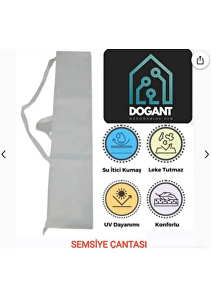 Plaj, Bahçe ve Balkon Şemsiyesi Bidon Hariç Taşıma Çantası Hediyeli fırsatları