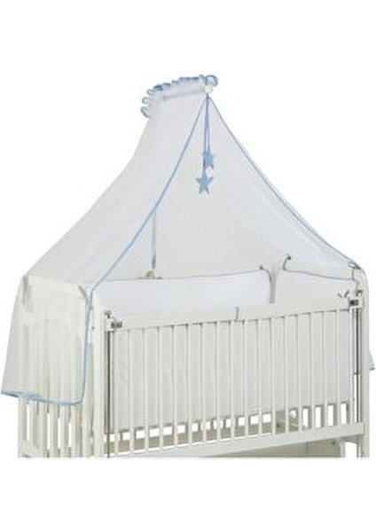 Mavi Yıldızlı Beşik Cibinliği ve Cibinlik Aparatı fırsatları