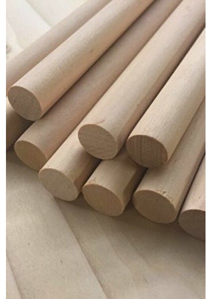2,4 cm Ahşap Çubuklar Koleksiyonluk 4'lü Set Hobi Kullanımı İçin fiyatları