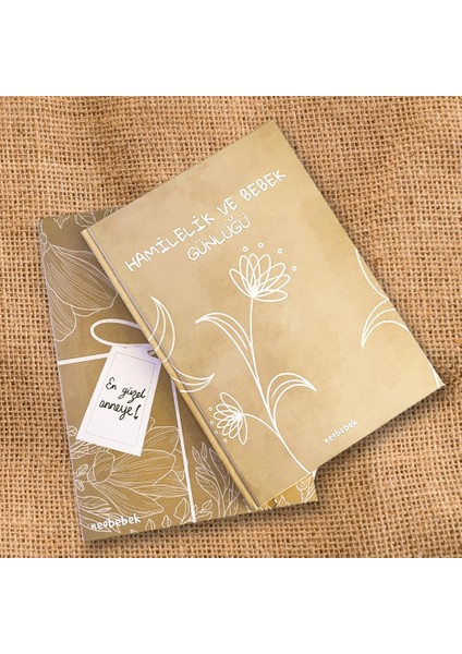 Hamilelik ve Bebek Günlüğü - Özel Hediye Kutulu