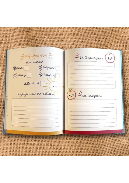 Hamilelik ve Bebek Günlüğü - Özel Hediye Kutulu fırsatları