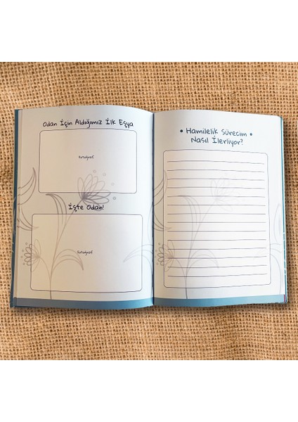 Hamilelik ve Bebek Günlüğü - Özel Hediye Kutulu indirimleri