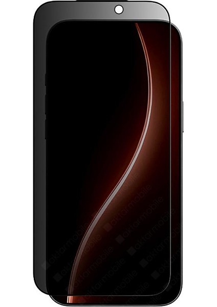 iPhone 17 Air Uyumlu Anti-Dust Premium Hayalet Ekran Koruyucu Ahize Toz Önleyici Privacy Cam