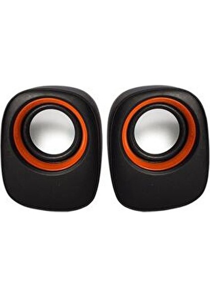 Bilgisayar Hoparlörü Pc Laptop Notebook 1+1 Ses Sistemi 3.5mm Jack Girişli Multimedia USB Speaker fırsatları