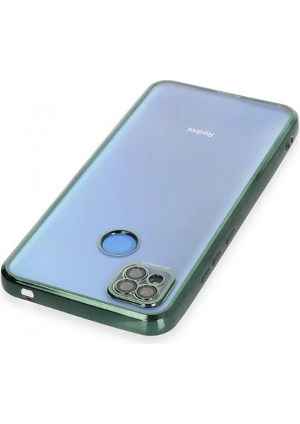 Xiaomi Redmi 9c Kılıf Lensli Silikon - Yeşil modelleri