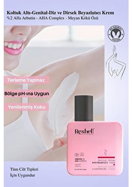 Genital Bölge Koltuk Altı Diz Dirsek Kararma Karşıtı Aydınlatıcı Renk Açıcı Krem fırsatları