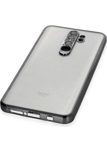 Xiaomi Redmi Note 8 Pro Kılıf Lensli Silikon - Siyah fırsatları