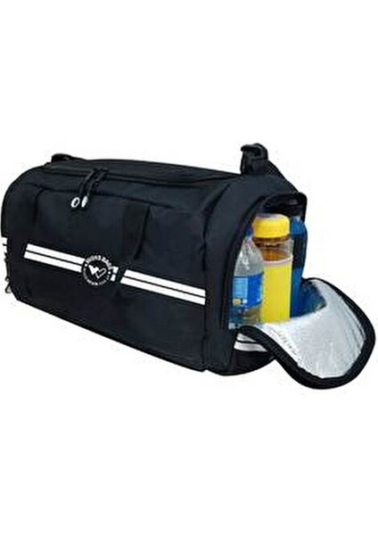 Unisex Siyah Bölmeli Sporcu Çantası fiyatları