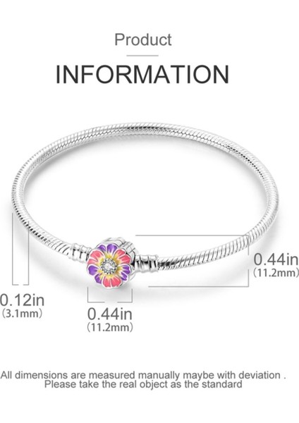 Pembe Mor Menekşe Gümüş Bileklik fiyatları