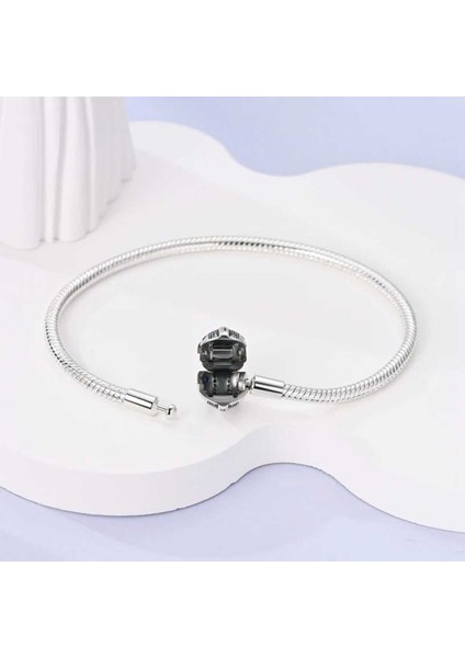 Forever Gökkuşağı Taşlar Gümüş Bileklik indirimleri