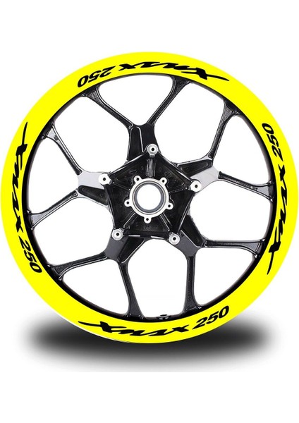 Xmax 250 Yazılı 16LI Jant Içi Yazı Sticker Etiket