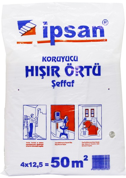 50-M2 Hışır Şeffaf Koruyucu Örtü (5224)