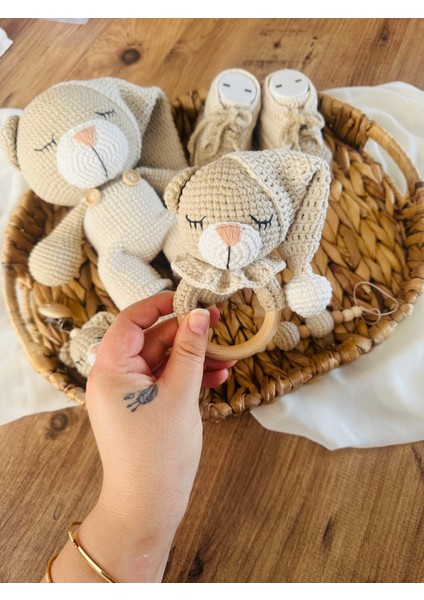 Amigurumi Uykucu Ayıcık Set modelleri