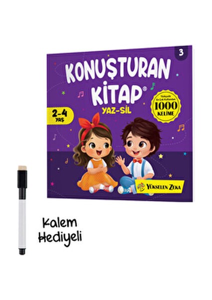 Konuşturan Kitap ve Konuşmaya Başlıyorum Yaz Sil Serisi 2'li Set - 6 Kitap fırsatları
