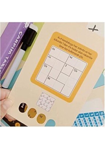 Çarpım Tablosu 2’li Set Yazar Hüseyin Demir 6-8 Yaş İçin Eğlenceli fırsatları