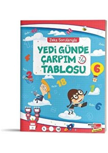 Çarpım Tablosu 2’li Set Yazar Hüseyin Demir 6-8 Yaş İçin Eğlenceli