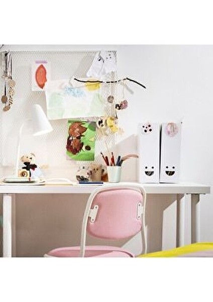 Tjabba Karton Gülen Yüz 2 Li Set Beyaz Karton Klasör Evrak Dergi Dosyası modelleri