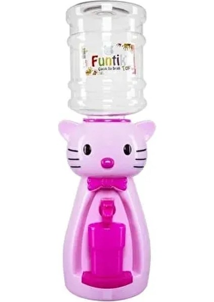 Funtik Kedi Çocuk Su Sebili Pembe