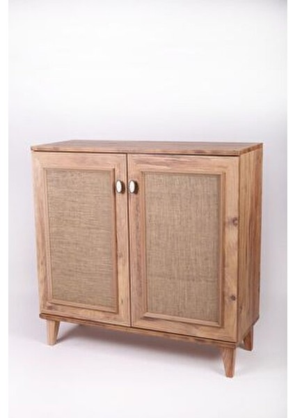 Çok Amaçlı Mutfak Dolabı MDF Malzemeden Klasik Tasarım 90x90x35 cm İki Kapaklı